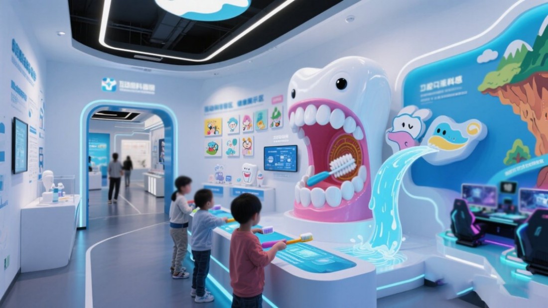 口腔健康體驗館，口腔科普教育基地